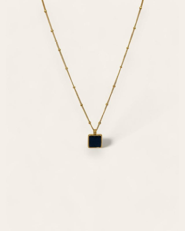 Collier Noir - Design Élégant - Ajustable