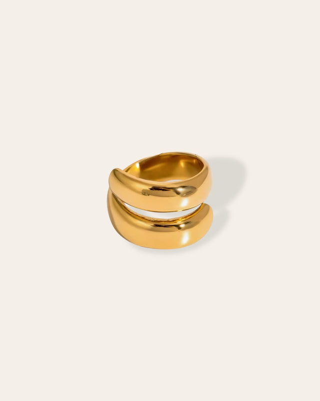 Bague Sophistiquée - Design Classique - Bande Ajustable