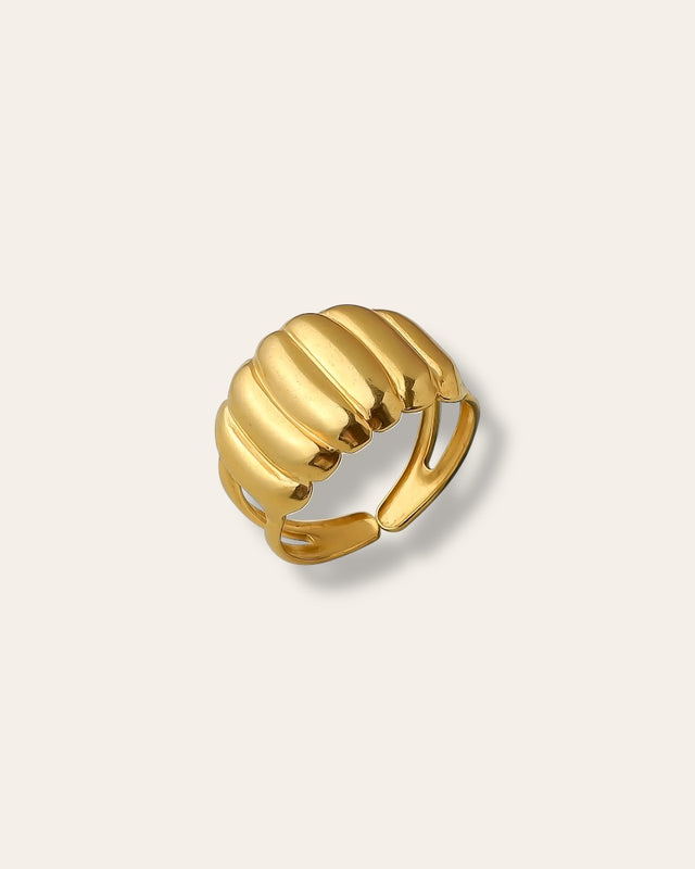 Bague en Or - Design Sculptural - Bijoux Modernes