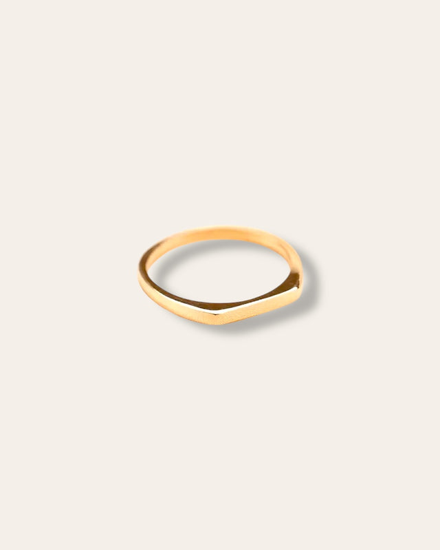 Bague Minimaliste - Bijoux en Or - Design Élégant