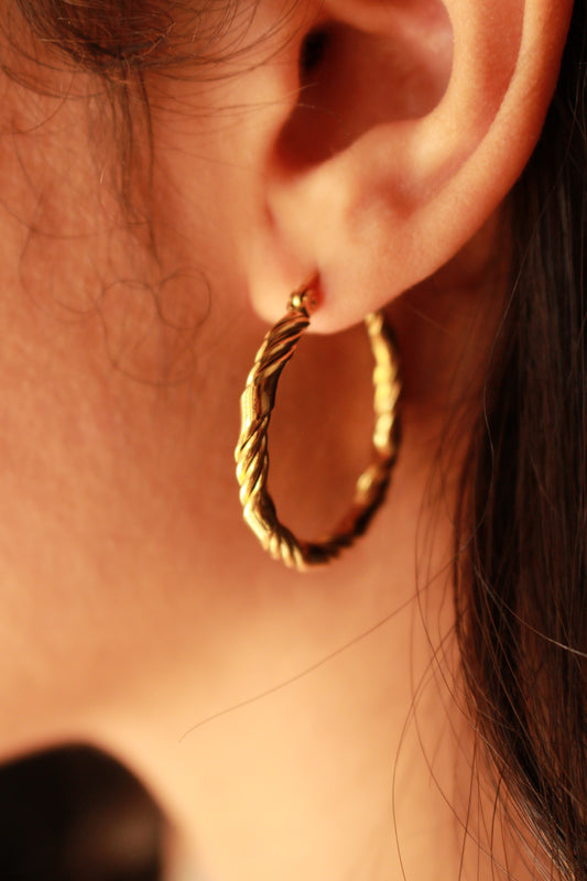 Boucles d'Oreilles Élégantes - Design Classique - Ajustable