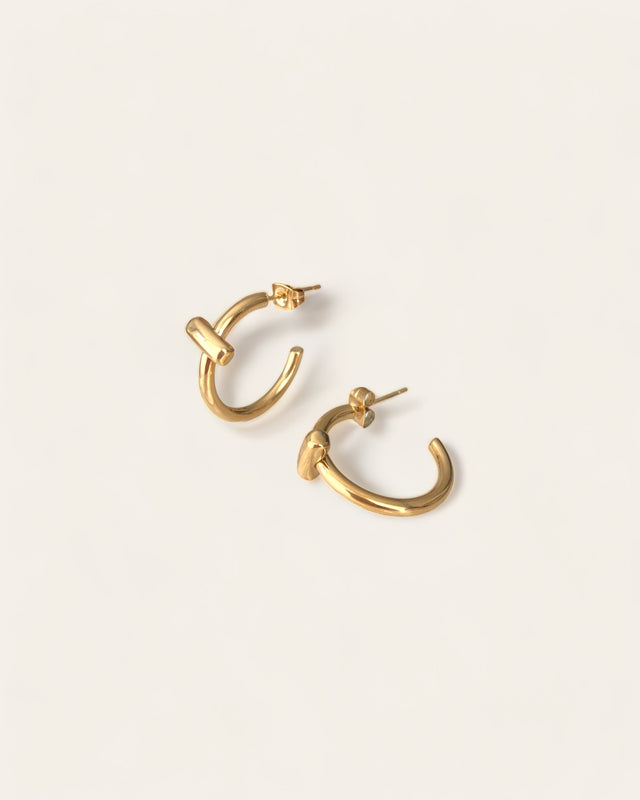 Boucles d'Oreilles Élégantes - Design Sophistiqué - Ajustable