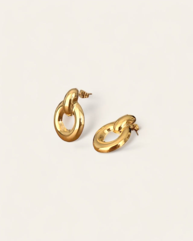 Boucles d'Oreilles Élégantes - Design Moderne - Ajustable