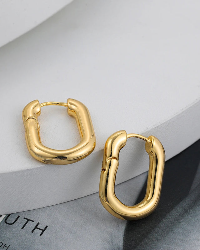 Boucles d'Oreilles Élégantes - Design Classique - Ajustable
