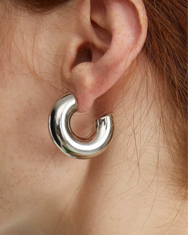 Boucles D'Oreilles Lily (Argenté)