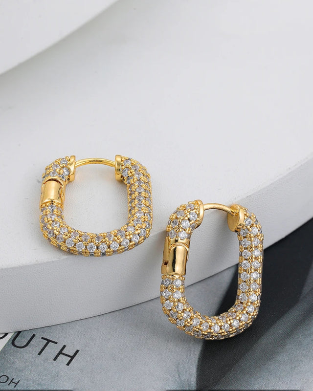 Boucles d'Oreilles PRIMA STRASS